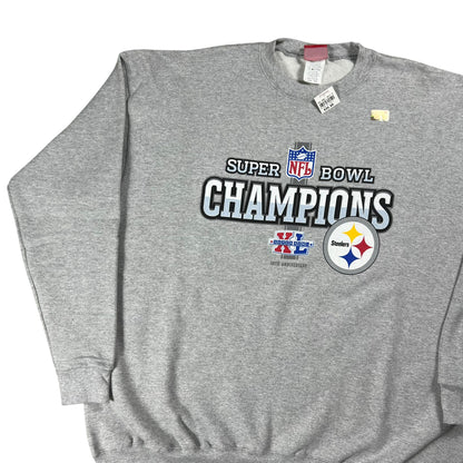 Vintage 2006 Pittsburgh Steelers Super Bowl XL champions crewneck (XXL) DS NWT