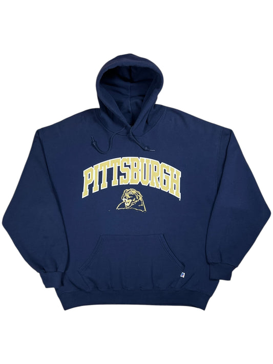 Vintage 90s Russell Athletic Pitt Panthers University of Pittsburgh hoodie (XL)