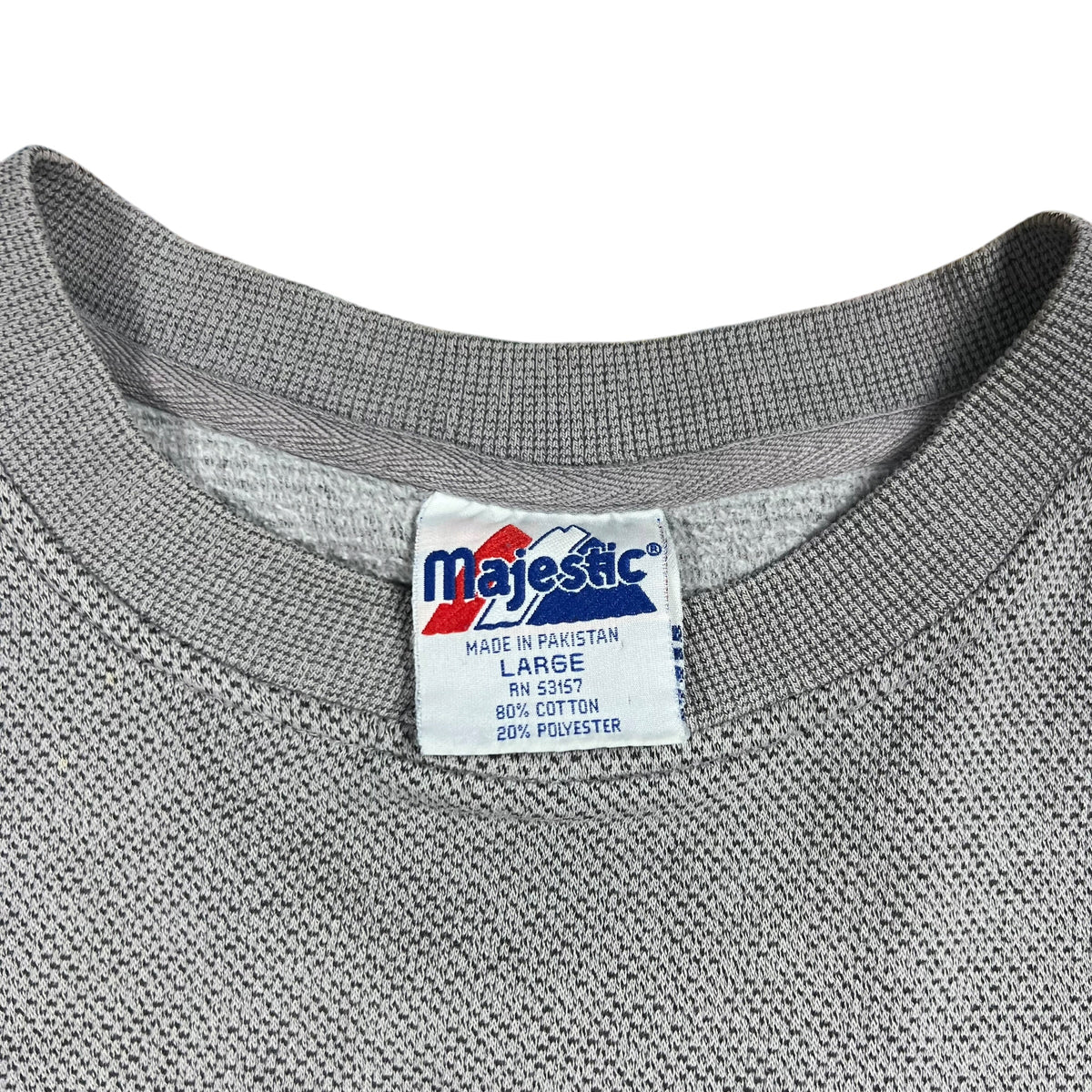 Vintage 90s Majestic Indiana Pacers NBA faded crewneck (L)