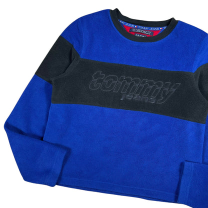 Vintage 90s Tommy Hilfiger Jeans women’s fleece sweatshirt (L)