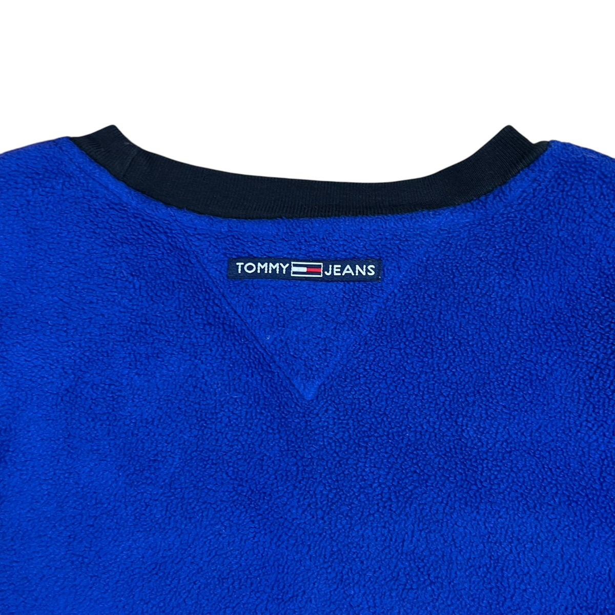 Vintage 90s Tommy Hilfiger Jeans women’s fleece sweatshirt (L)