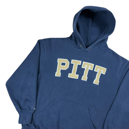 Vintage 90s Jansport Pitt Panthers University of Pittsburgh faded hoodie (L)
