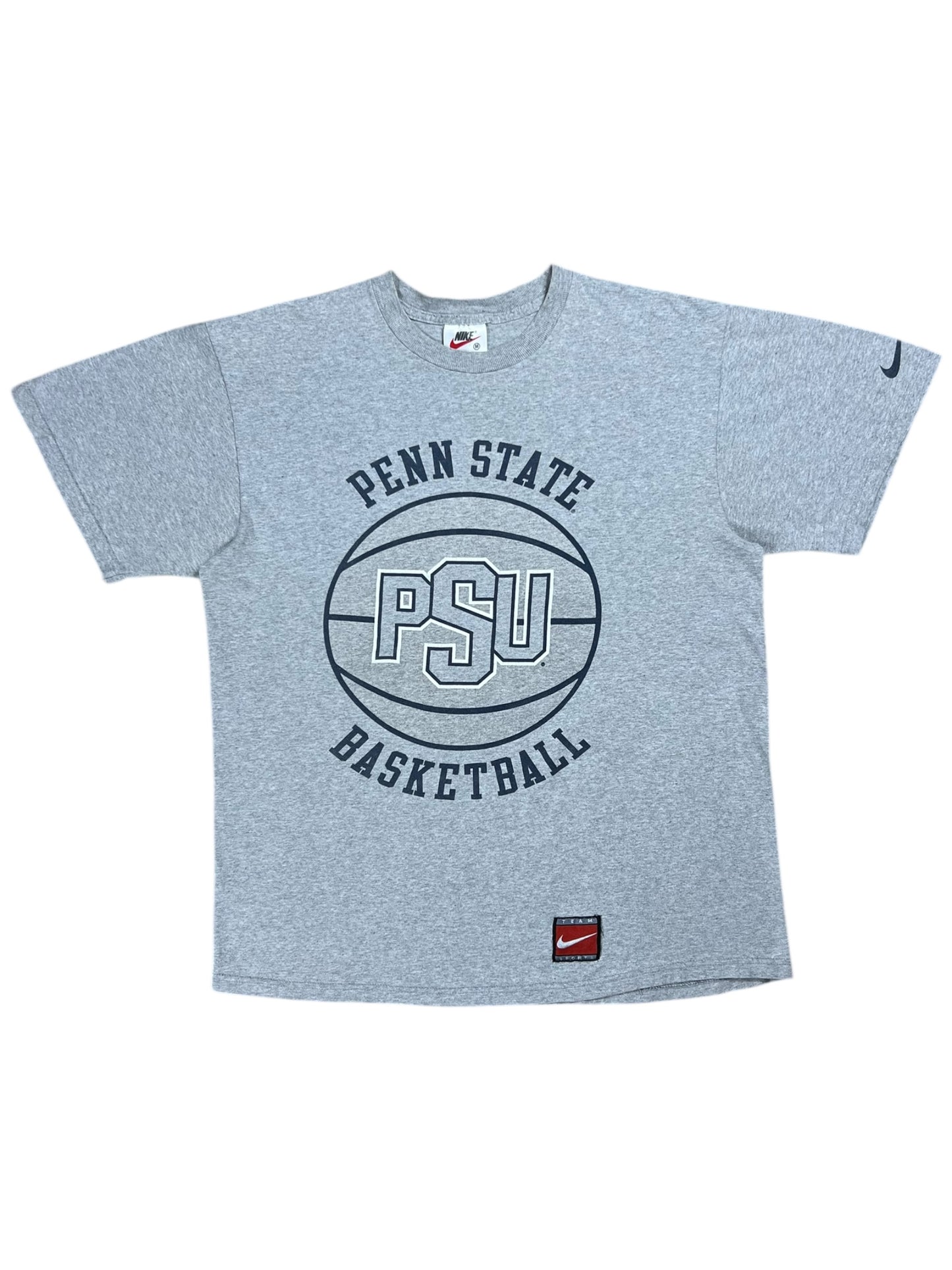 Vintage 90s Nike Penn State University Basketball Nittany Lions tee (L)