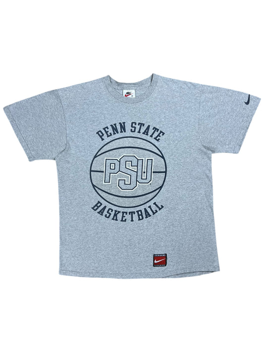 Vintage 90s Nike Penn State University Basketball Nittany Lions tee (L)