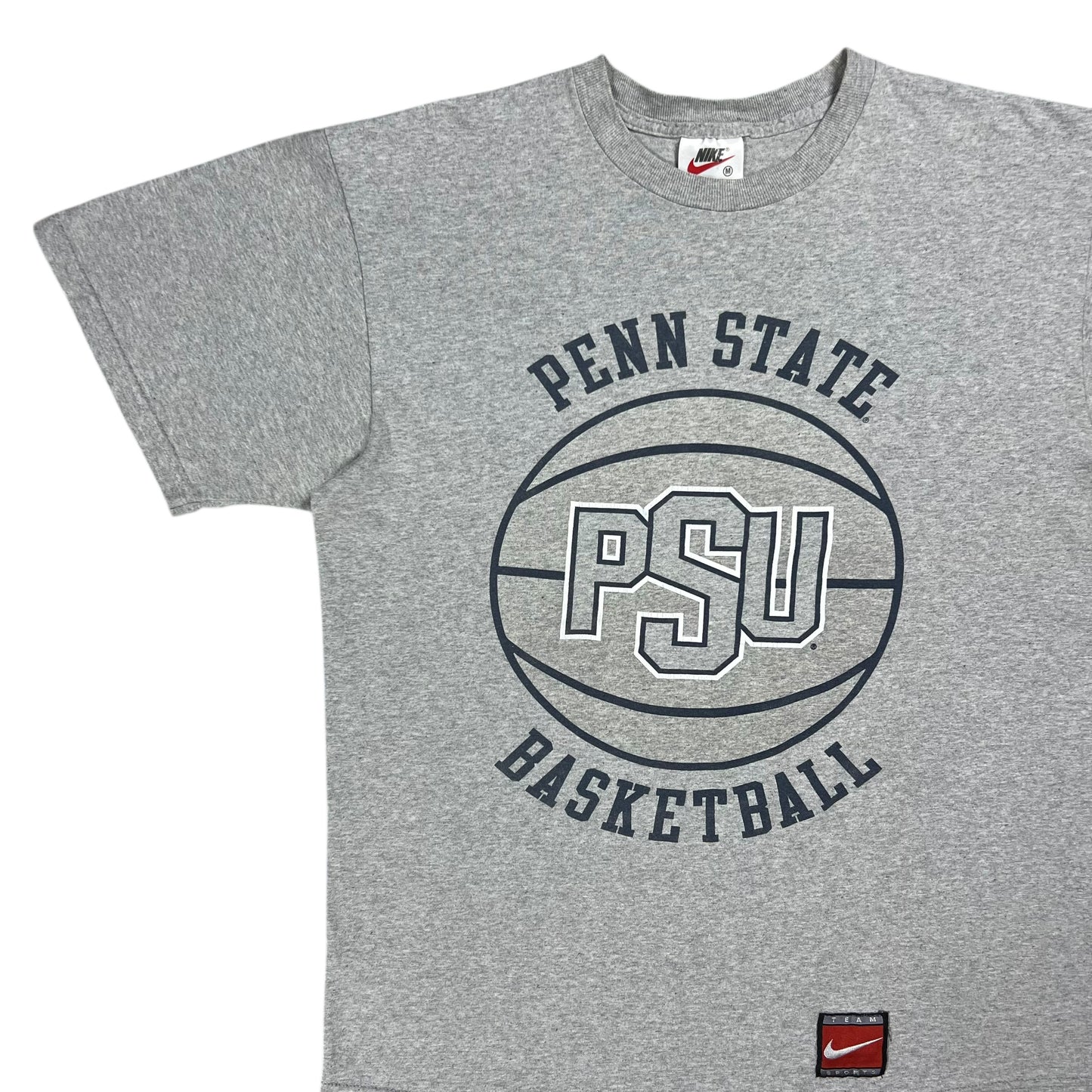 Vintage 90s Nike Penn State University Basketball Nittany Lions tee (L)