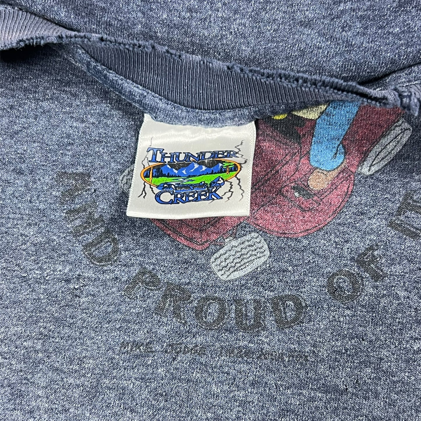 Vintage 90s King of the Hill Hank Hill Made in the USA faded tee (L)