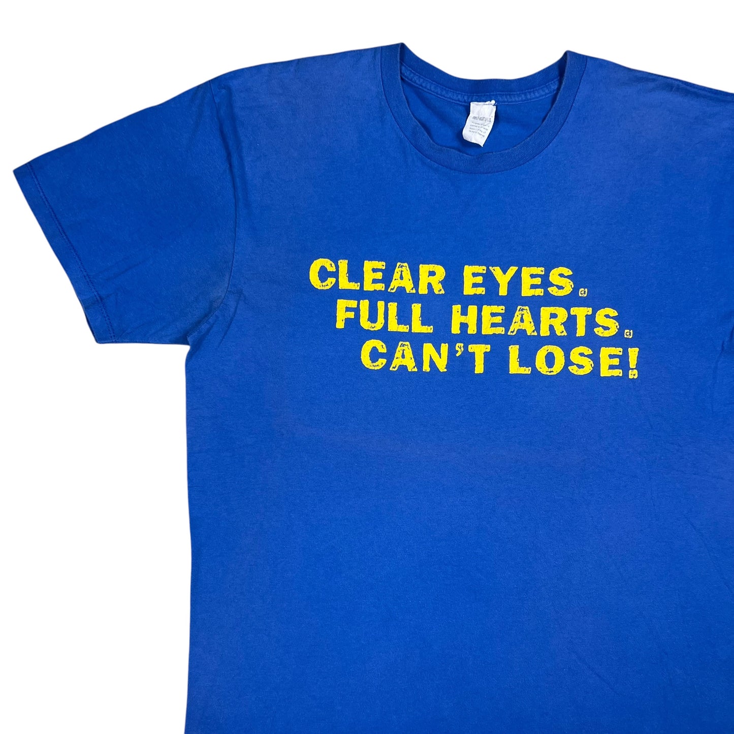 Vintage Y2K Friday Night Lights “CLEAR EYES. FULL HEARTS. CAN’T LOSE!” tee (L)