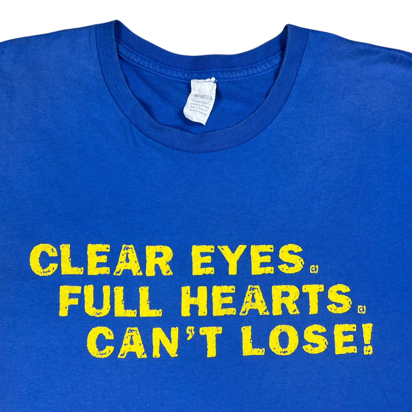 Vintage Y2K Friday Night Lights “CLEAR EYES. FULL HEARTS. CAN’T LOSE!” tee (L)
