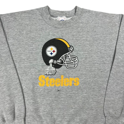 2011 Pittsburgh Steelers Super Bowl XLV NFL crewneck (M)