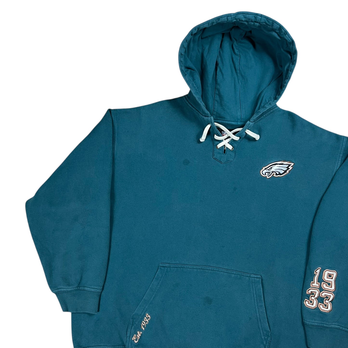 Y2K NFL pro Line Philadelphia Eagles faded hoodie (XXL)