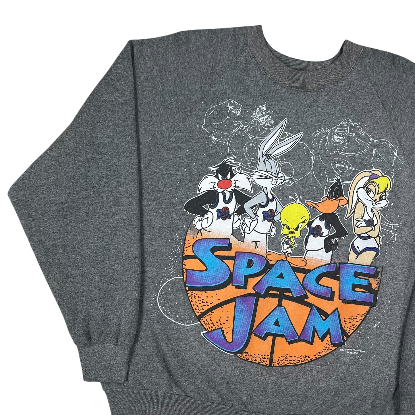 Vintage 1996 Space Jam Tune Squad Monstars Crewneck (XL)