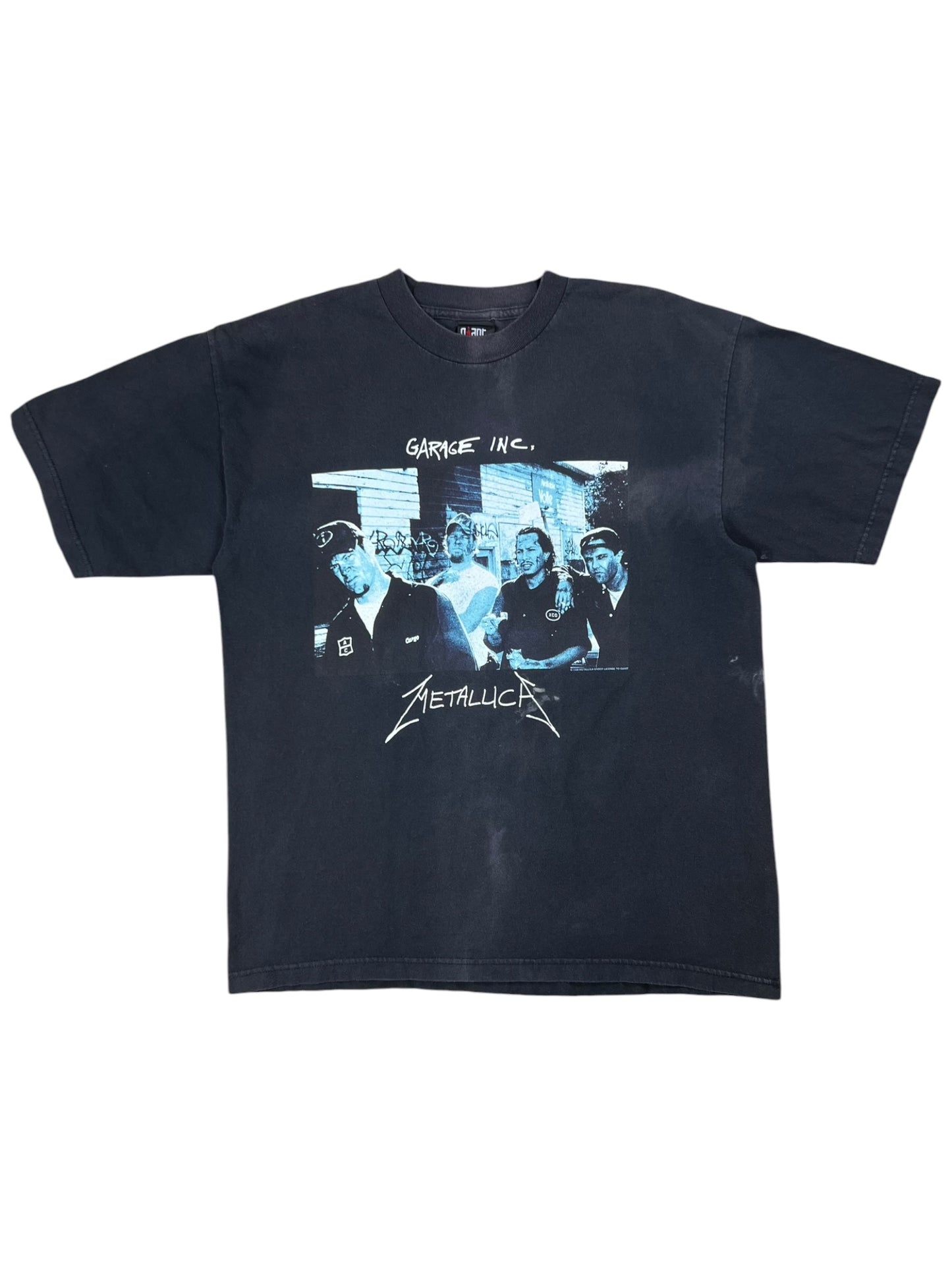 Vintage 1998 Giant Metallica Garage Inc. faded band tee (XL)