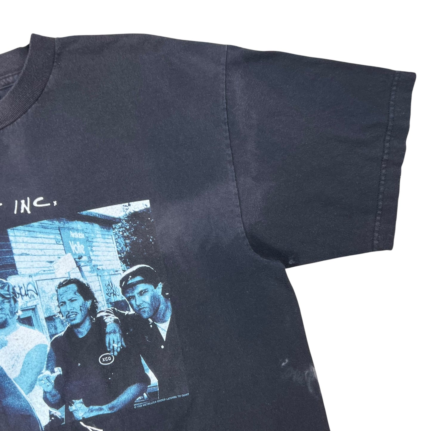 Vintage 1998 Giant Metallica Garage Inc. faded band tee (XL)