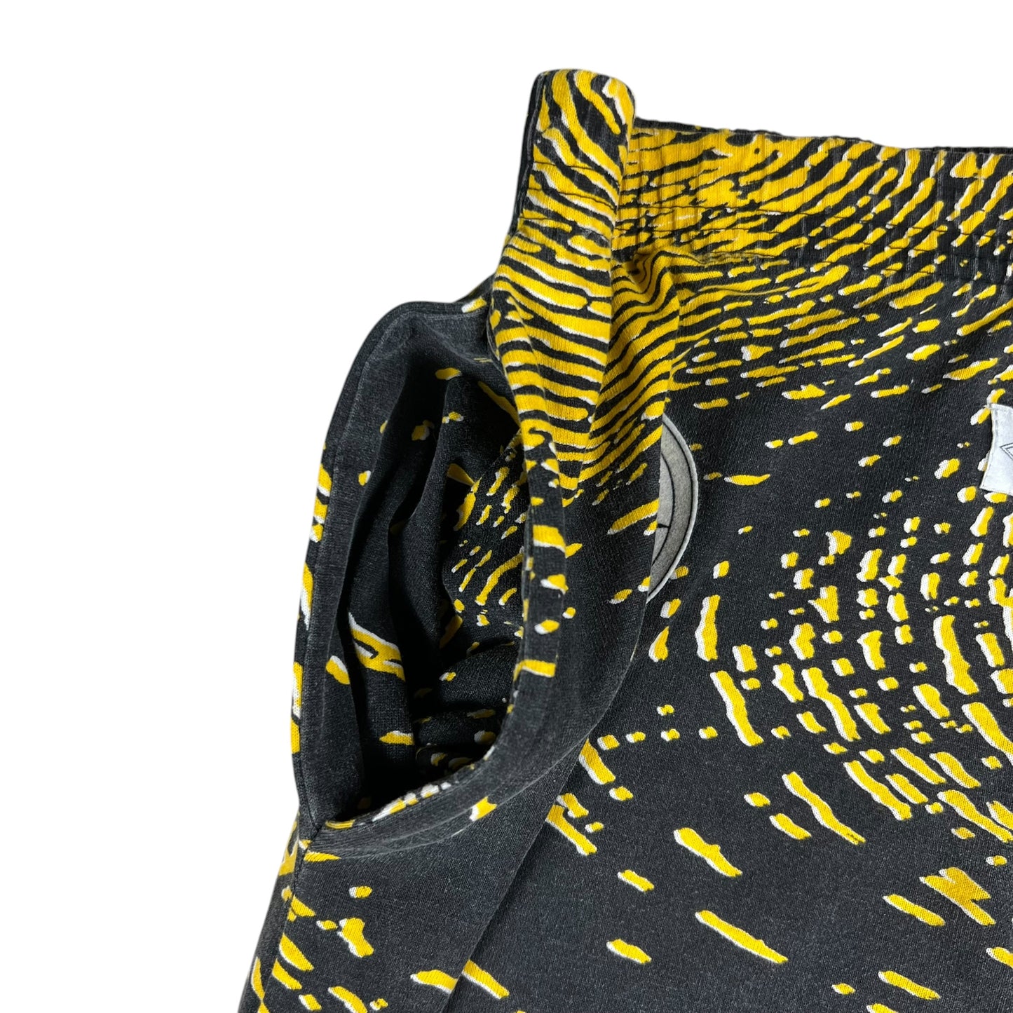 Vintage 90s Zubaz Pittsburgh Steelers NFL all over print pants (M/L)