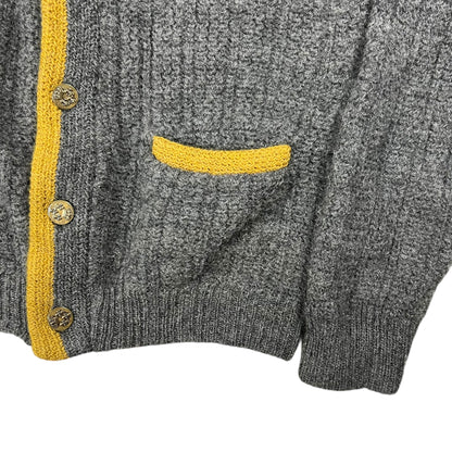 Vintage 1960s Golden Brent 100% wool shrunk cardigan sweater (S)