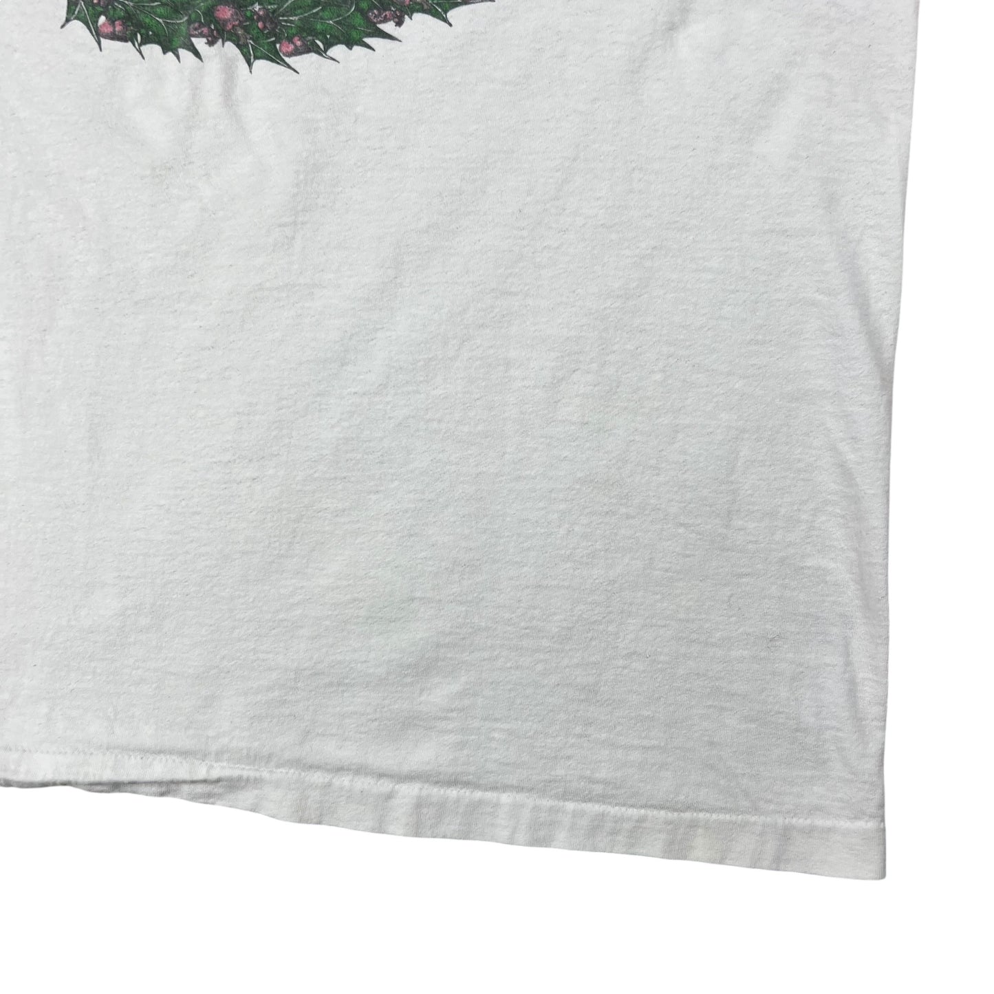 Vintage 90s Eye Dye Trippy Aliens psychedelic weed mushrooms LSD drug tee (XL)