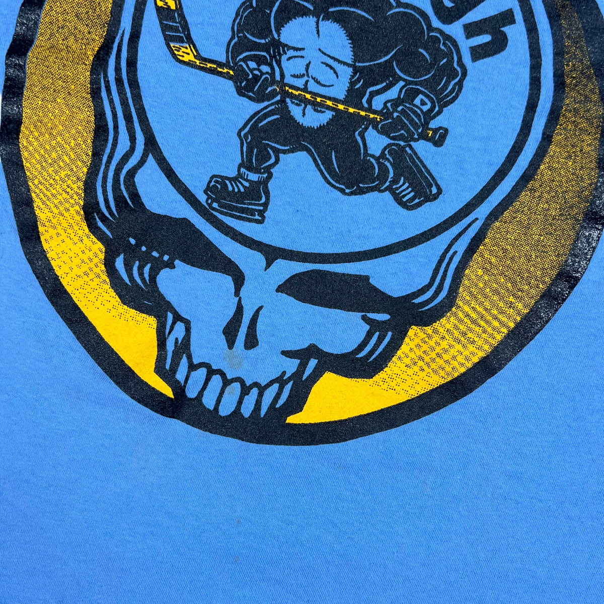 Vintage Y2K Grateful Dead Pittsburgh Penguins steal your face faded band tee (XL)