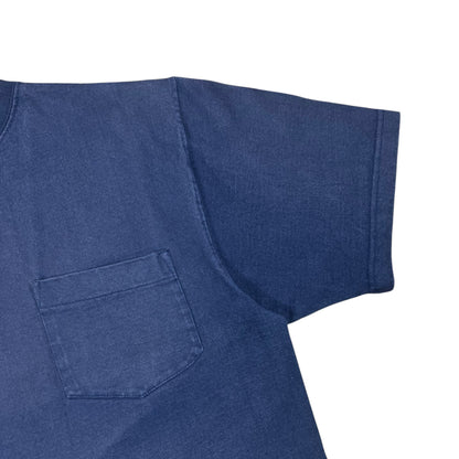 Camber faded navy heavy weight pocket tee (L)