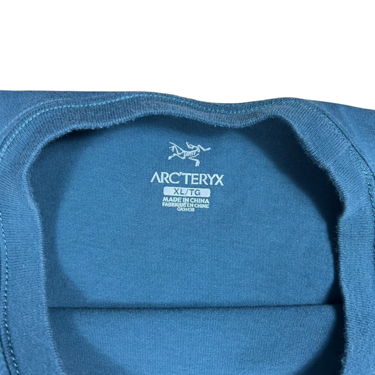 2015 Arc’Teryx geometric mountains graphic tee (XL)