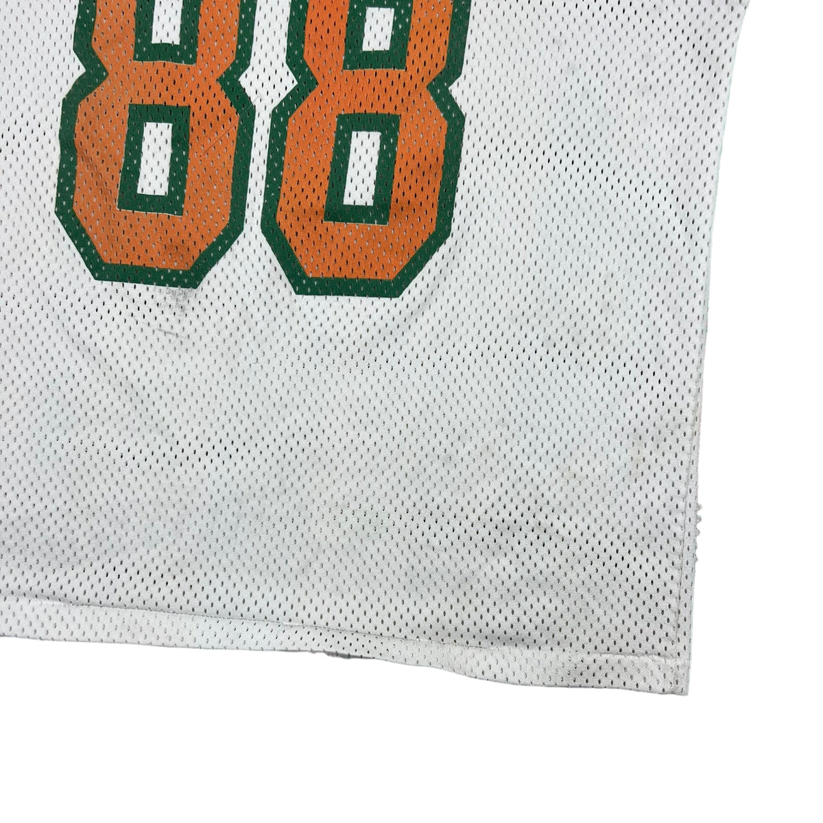 Vintage 90s Logo 7 University of Miami Hurricanes 88 football jersey (XL)