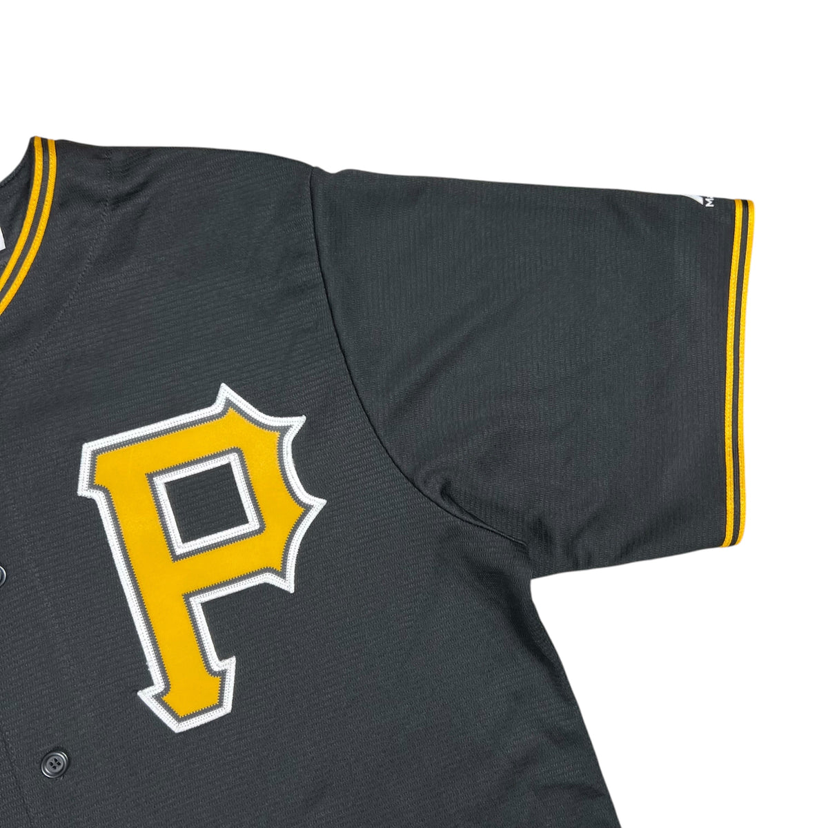 Y2K Majestic Pittsburgh Pirates USA made MLB baseball jersey (L)