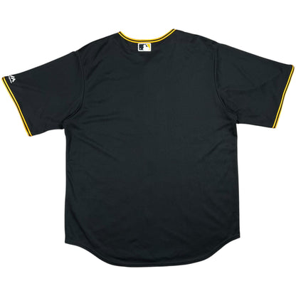 Y2K Majestic Pittsburgh Pirates USA made MLB baseball jersey (L)
