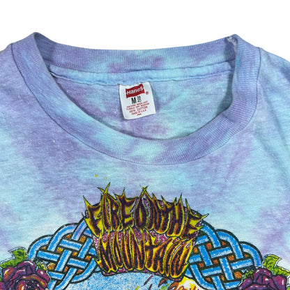 Vintage 1982 Hanes Grateful Dead Fire On The Mountain tie dye band tee (M)