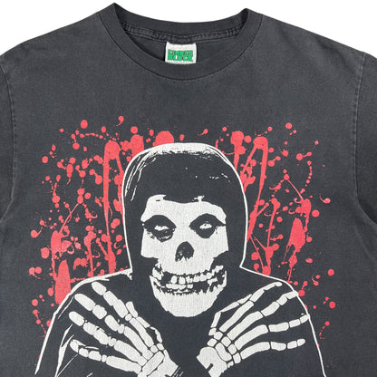 Vintage 2001 Cinder Block The Misfits faded band tee (M)
