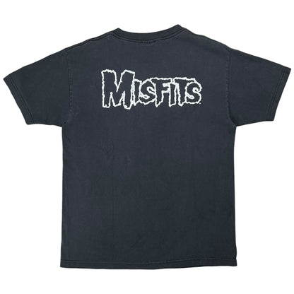 Vintage 2001 Cinder Block The Misfits faded band tee (M)