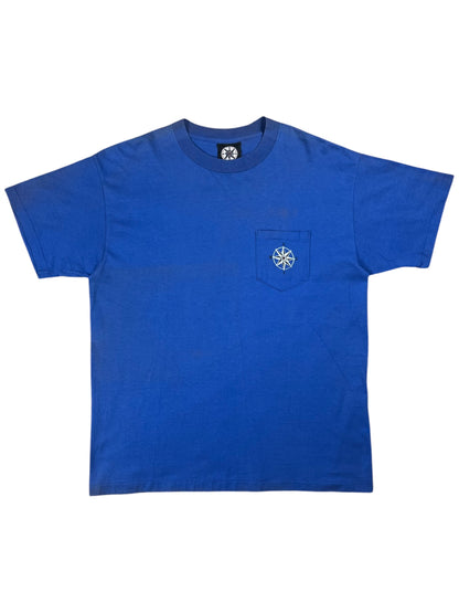 Vintage 90s Marlboro Compass Skiing faded pocket tee (XL)