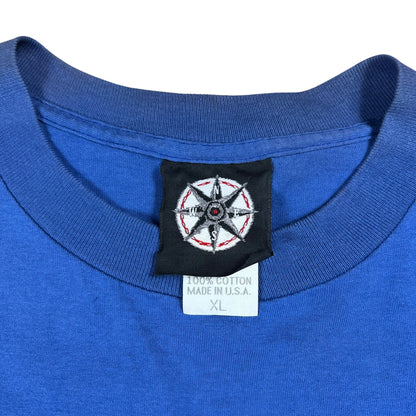 Vintage 90s Marlboro Compass Skiing faded pocket tee (XL)