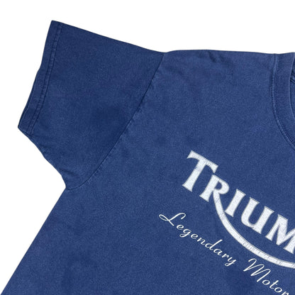 Vintage 90s Triumph Legendary Motorycles faded biker tee (L)