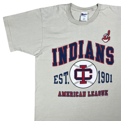 Vintage 1997 Pro Player Cleveland Indians MLB tee (L)