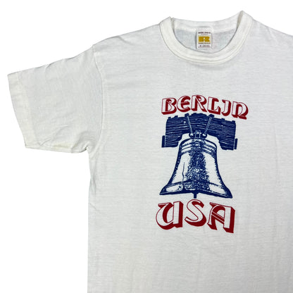 Vintage 1970s Russell Athletic Liberty Bell Berlin USA Philadelphia tee (S/M)