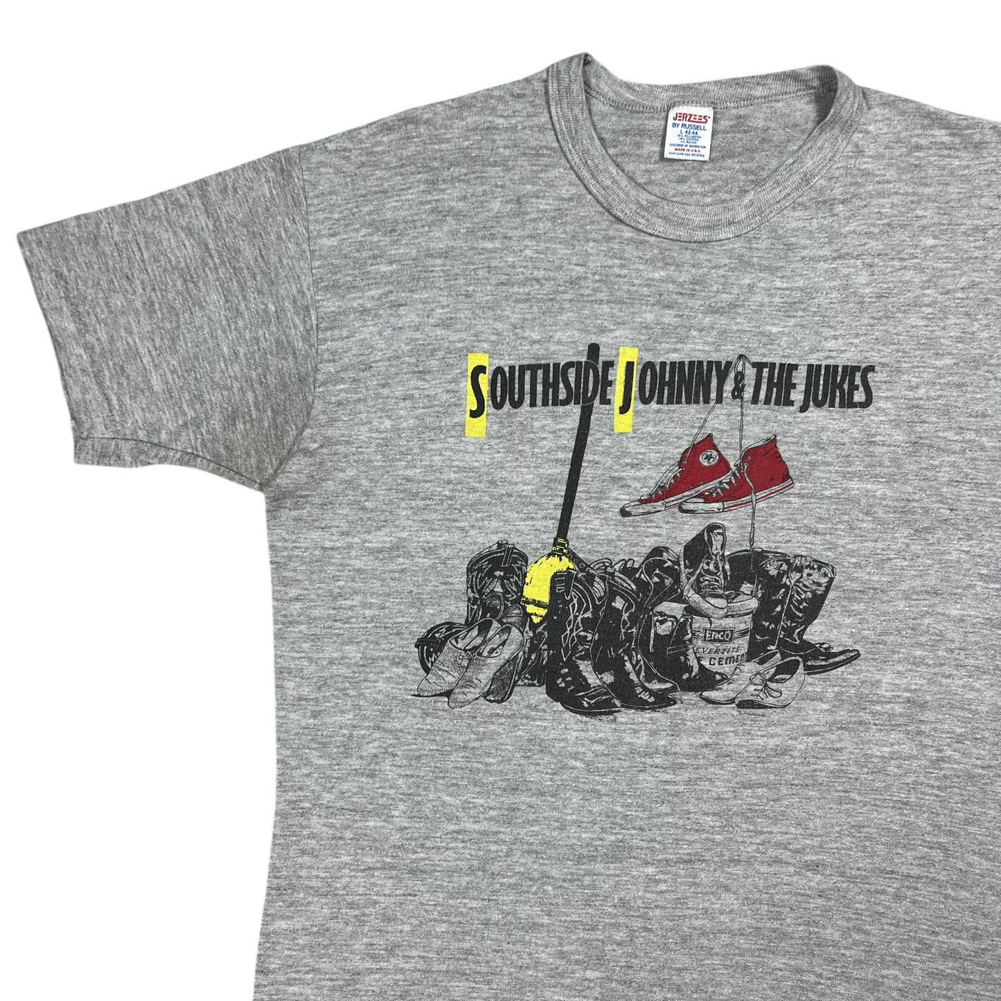 Vintage 1987 Southside Johnny & The Jukes World tour faded band tee (L)