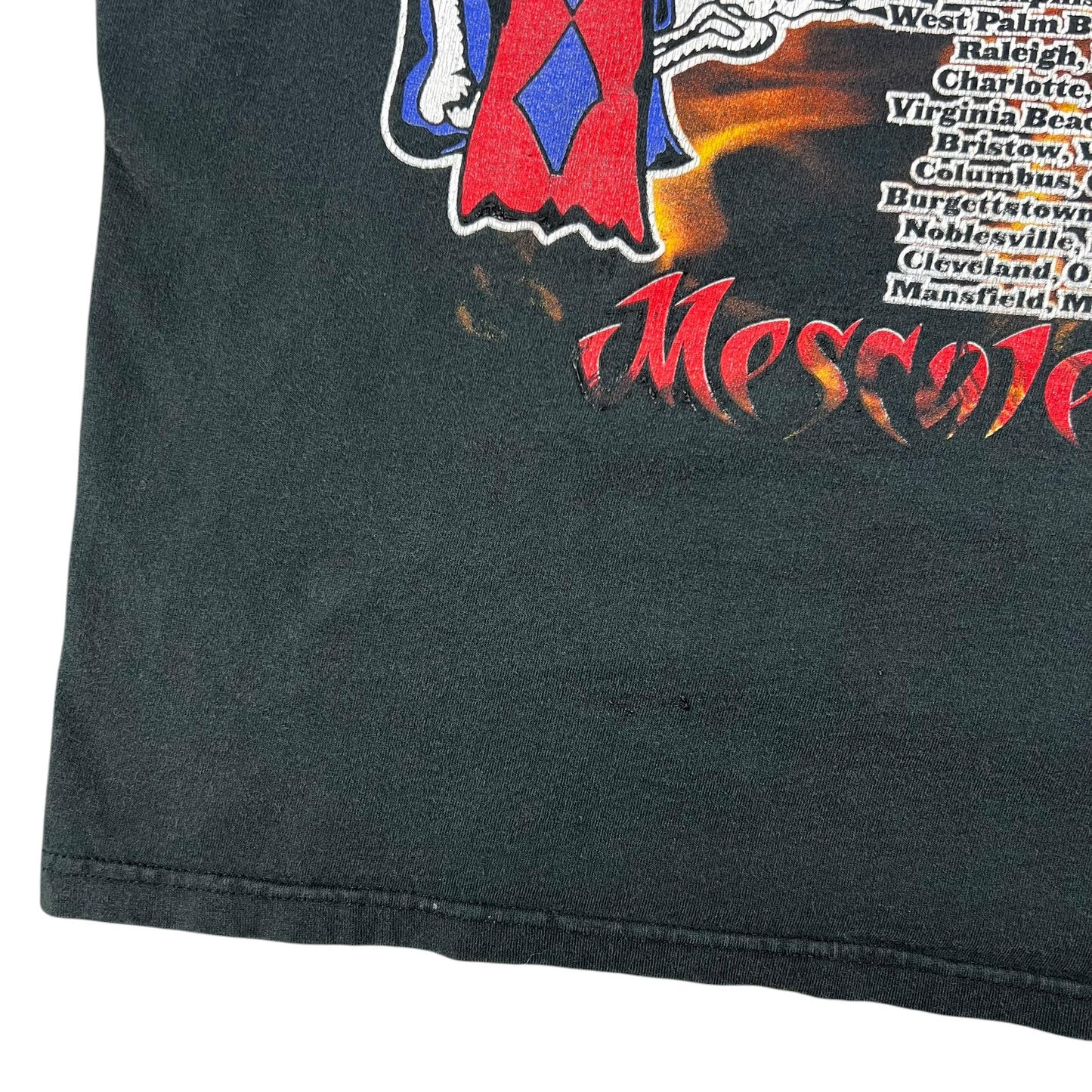 Vintage 2003 ZZ Top Beer Drinkers & Hellraisers chopped sleeveless band tee (L)