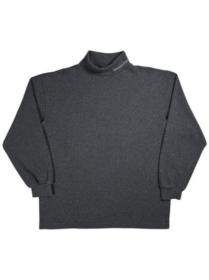 Vintage 90s Mercedes Benz luxury cars mock neck long sleeve shirt (L)