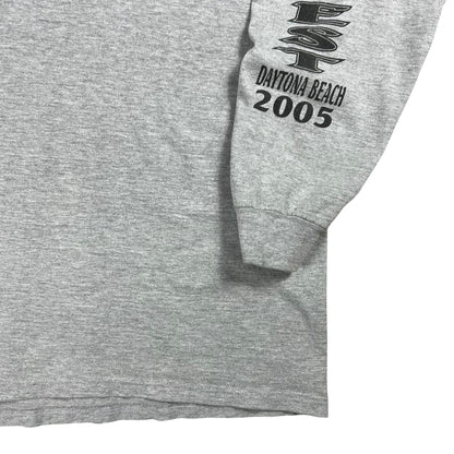 Vintage 2005 Biketoberfest Daytona Biker Harley long sleeve print tee (L)