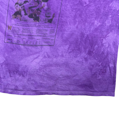 2009 Pittsburgh Penguins Stanley Cup Champions NHL overdye newspaper tee (XXL)
