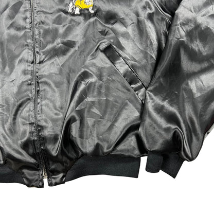 Vintage 1991 Georgia Tech Yellow Jackets “Horny” satin jacket (L)