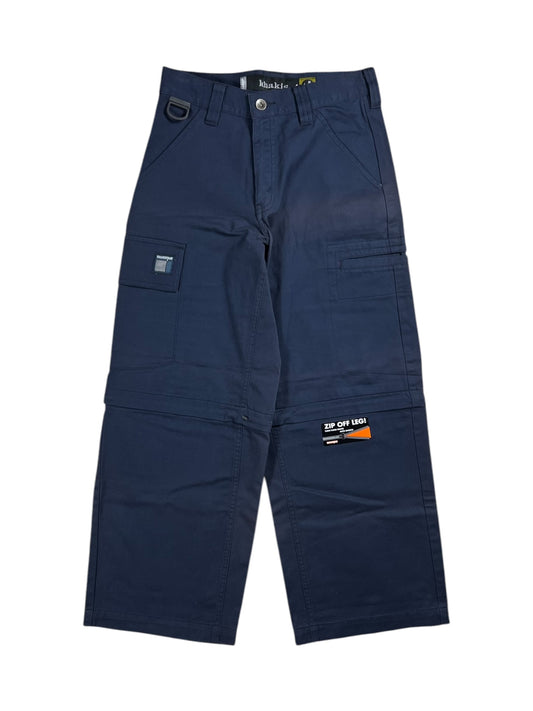 Vintage Y2K Levi’s Silver Tab khakis navy women’s zip off pants (26x26) DS NWT