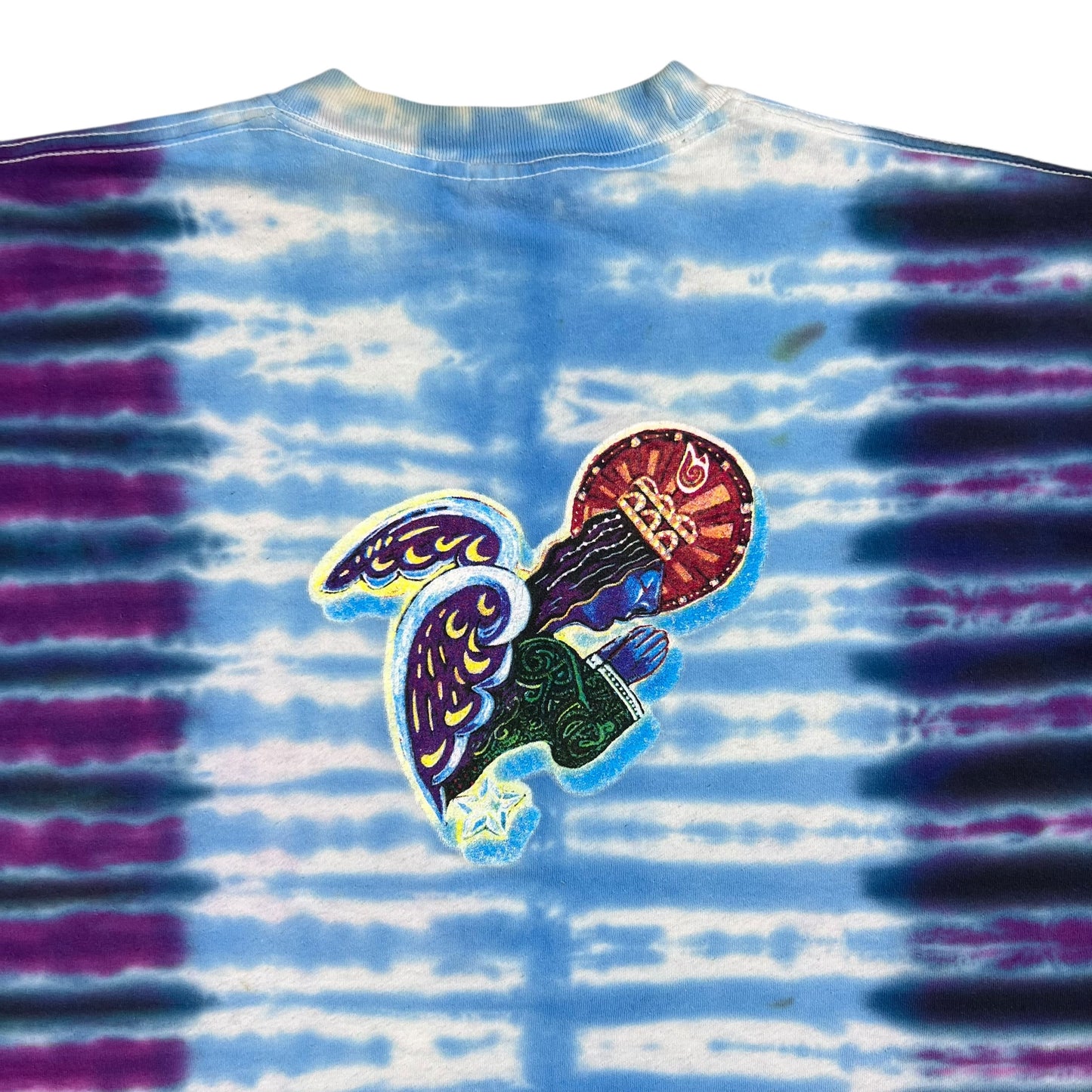 Vintage 2000 Santana Supernatural album tie dye band tee (L)