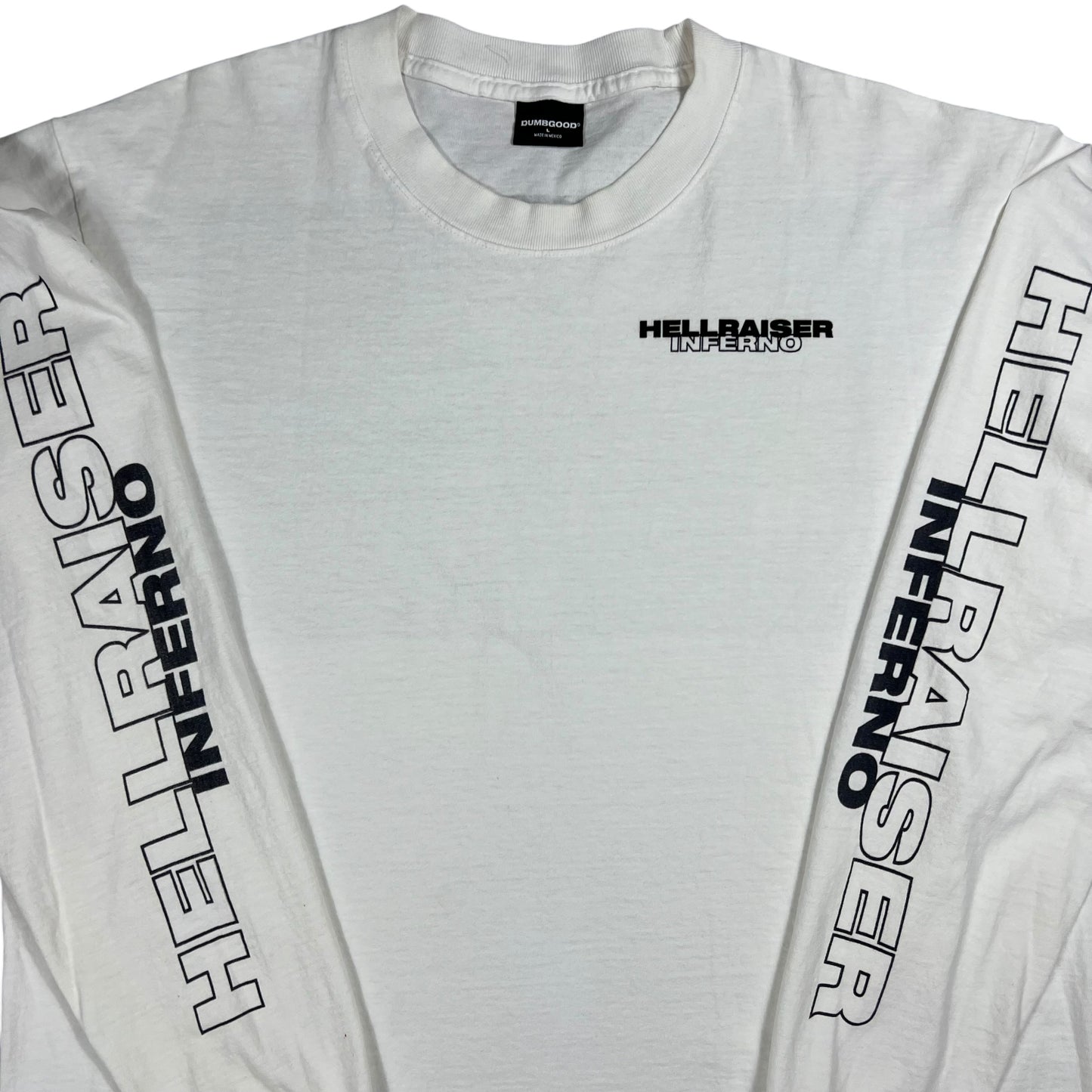 Y2K Hellraiser Inferno long sleeve print tee (L/XL)