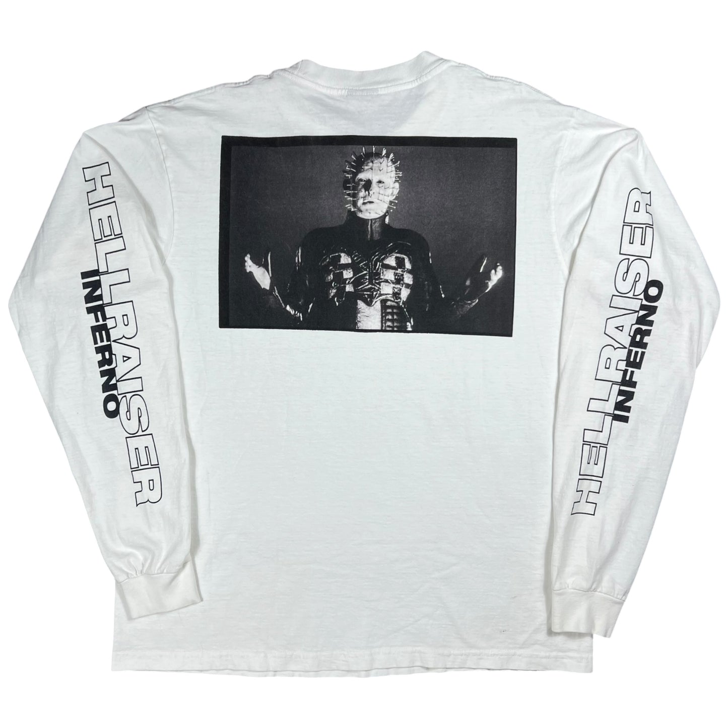 Y2K Hellraiser Inferno long sleeve print tee (L/XL)