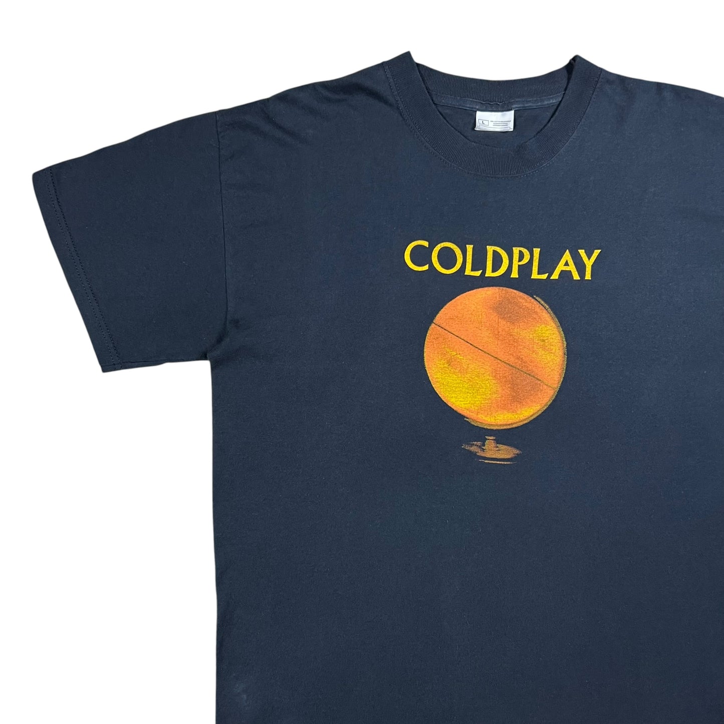 Vintage 2000 Coldplay Parachutes faded band tee (L/XL)