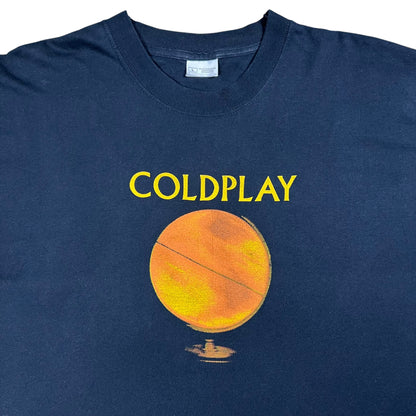 Vintage 2000 Coldplay Parachutes faded band tee (L/XL)