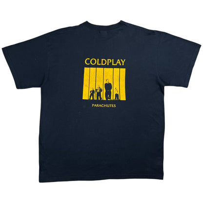 Vintage 2000 Coldplay Parachutes faded band tee (L/XL)