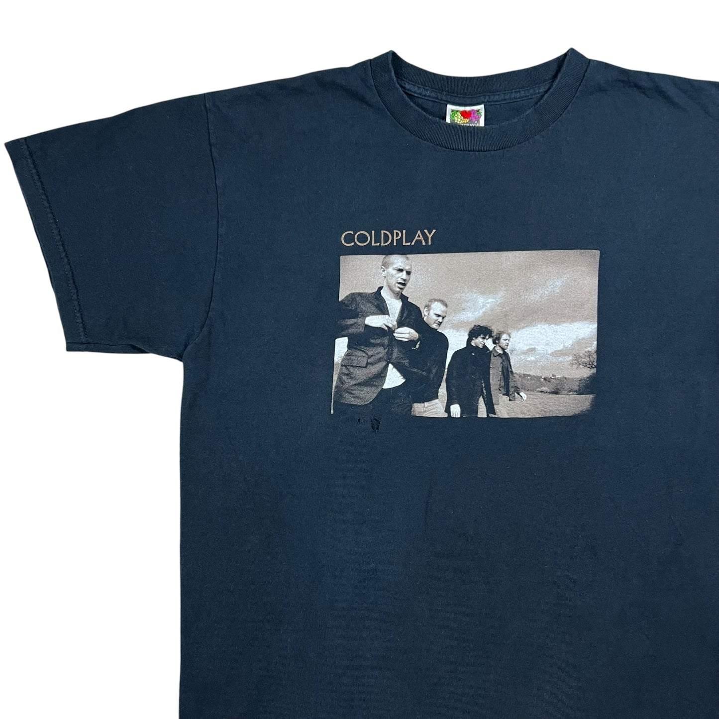 Vintage 2003 Coldplay A Rush Of Blood To The Head faded band tee (L)