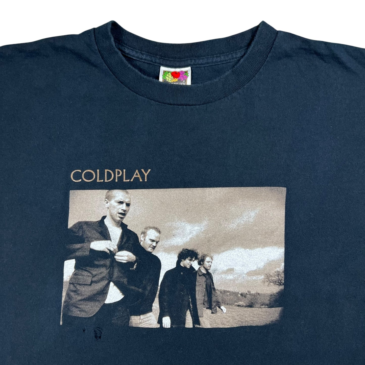 Vintage 2003 Coldplay A Rush Of Blood To The Head faded band tee (L)