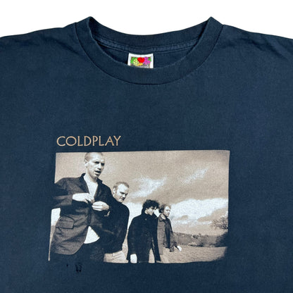 Vintage 2003 Coldplay A Rush Of Blood To The Head faded band tee (L)